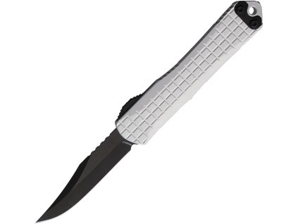 Heretic Knives Manticore S OTF Bowie Black MagnaCut Bowie Natural Grenade