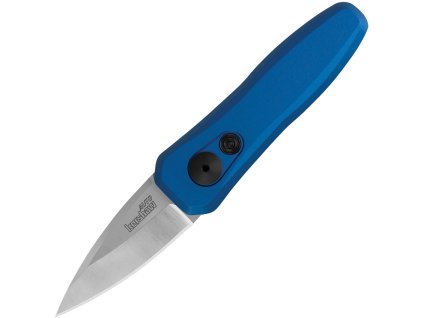 Kershaw Auto Launch 4 Satin CPM154 Blue Aluminum 7500BLU
