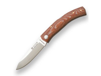 joker ranchera pocket knife with micarta canvas blade 8 cm