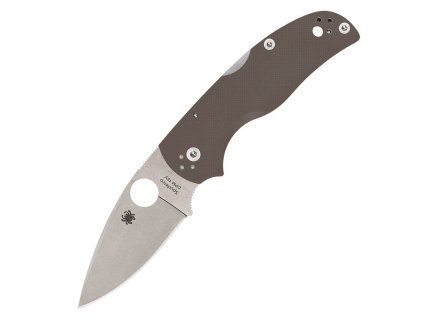 0122170 spyderco native 5 brown g10 cpm 15v plain c41gpbn15v5 2