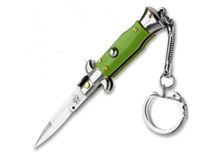 mini stiletto key chain oliva