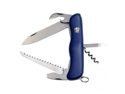 Mikov folding knife s opener saw with an awl and a corkscrew