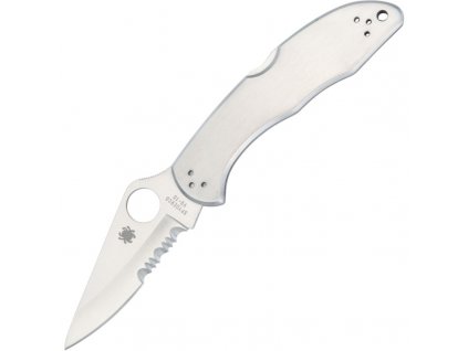 Spyderco Delica 4 Stainless Combination C11PS