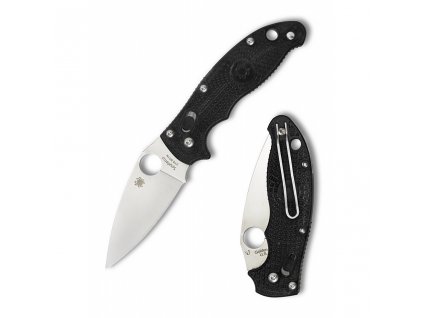 spyderco manix 2 black lightweight C101PBK2