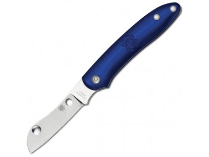 Spyderco Roadie Blue Plain C189PBL