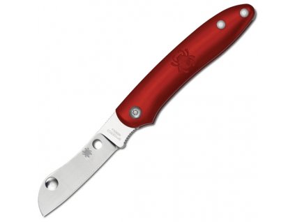 Spyderco Roadie Red Plain C189PRD