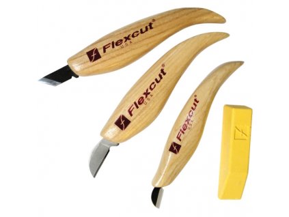 FlexCut 3-Piece Chip Carving Set