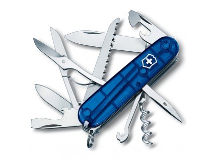 Victorinox Huntsman modrá transparent 1.3713.T2