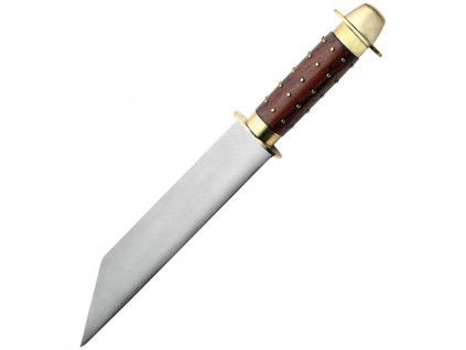 Pakistan Seax Studded Wooden Handle