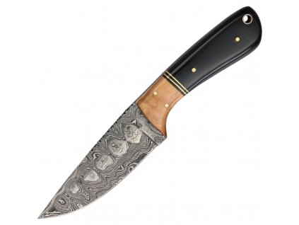 Damascus The Wedge Fixed Blade