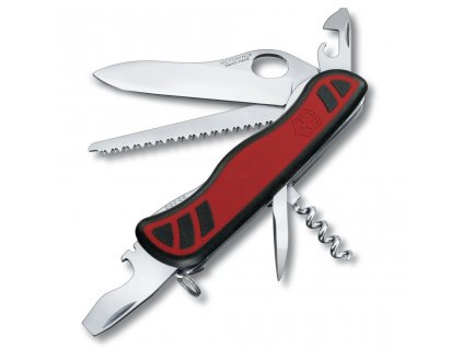 victorinox forester m grip 111 mm red black 0 8361 MC