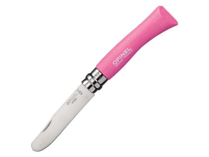 Opinel N°07 Inox for kids - pink