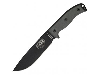 ESEE Model 6 Plain Black Sheath Black