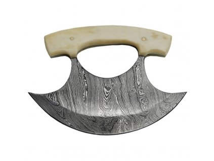 Damascus Ulu Knife