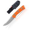 ACTA NON VERBA P200 Mk.II - STONEWASH, PLAIN EDGE, ORANGE, KYDEX SHEATH