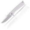 ACTA NON VERBA Z100 Mk.II - STONEWASH, LINER LOCK, PLAIN EDGE, G10,WHITE