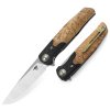 Bestech Knives Ascot Light Burl Wood