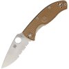 Spyderco Tenacious FRN TAN LightWeight CombinationEdge