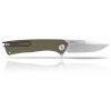 ACTA NON VERBA Z100 STONEWASH, LINER LOCK, PLAIN EDGE, G10, olivová ANVZ100 013 1