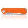 ACTA NON VERBA Z100 Mk.II STONEWASH, LINER LOCK, PLAIN EDGE, G10, oranžová ANVZ100 015 2