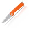 ACTA NON VERBA Z100 Mk.II STONEWASH, LINER LOCK, PLAIN EDGE, G10, oranžová ANVZ100 015