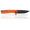 ACTA NON VERBA Z100 G10 Line Lock Orange, DLC Plain Edge ANVZ100 035 1