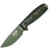 ESEE Plain ODGreen STD Model 3 3D Sheath Black