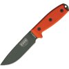 ESEE Plain OD Green Model 4 Orange G10 with MOLLE