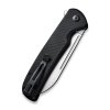 civivi chevalier stonewash black g10