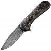 Civivi Elementum Damascus Copper Carbon C907CDS-3