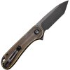 civivi elementum black stonewash brass