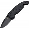 Hogue Auto A01 Microswitch 1.95" Blk Drop Point Black