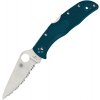 Spyderco Endela Blue Serrated