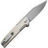 civivi cachet sandvik clip point ivory g10
