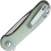 civivi elementum ii button lock satin finish jade g10
