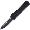 Heretic Knives Colossus Black Drop Point Purple Aluminum