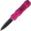Piranha Knives Auto Excalibur OTF Black Pink