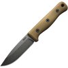 REIFF F4 Bushcraft Survival Knife CoyoteTan G10 KYDEX