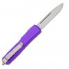 microtech ultratech purple stonewash half serrated
