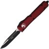 microtech ultratech merlot black plain
