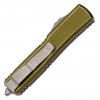 microtech ultratech distressed green apocalyptic serrated dagger