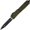 microtech ultratech green frag g10 black dagger