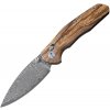 Kapesní nůž Bestech Knives Ronan B-Lock Damascus Olive