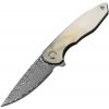 Bestech Knives Bambi Damascus Ox Bone