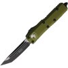 Microtech UTX-85 Green Two-Tone Tanto