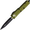 Microtech UTX-85 Daytona Green Black Dagger