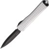 Heretic Knives Manticore S OTF Black Dagger Natural Frag Aluminum