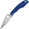 Spyderco Grasshopper Satin Sandvik Blue G10
