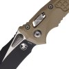 microtech amphibian twotone m390mk tan frag g10