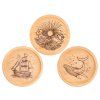 Wooden Coasters DIY Pyrography Kit beavercraft 1